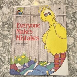 Western Publishing Everyone Makes Mistakes, Hardcover, Kingsley, Delaney, Sesam…